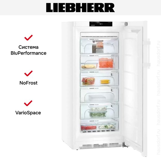 Морозильник Liebherr GN 4135 Comfort NoFrost (фото 13) Морозильник Liebherr GN 4135 Comfort NoFrost (preview 13)