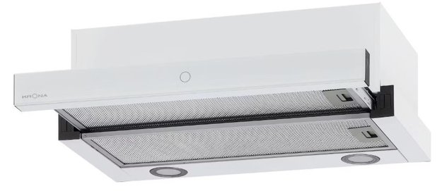 Встраиваемая вытяжка Krona KAMILLA T SENSOR 600 White (preview 1)