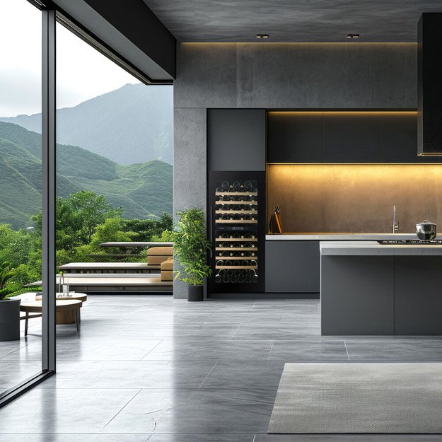 Винный шкаф Dunavox DVS-70.185DB (preview 4)