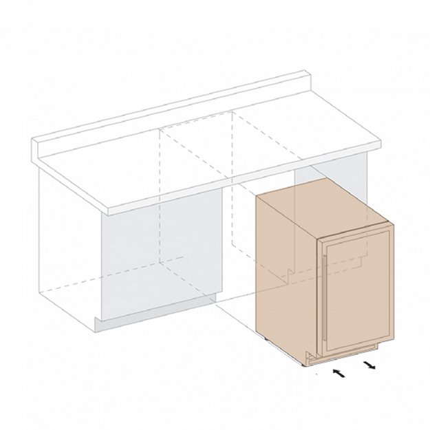 Встраиваемый винный шкаф Dunavox DAUF-46.138C (preview 2)