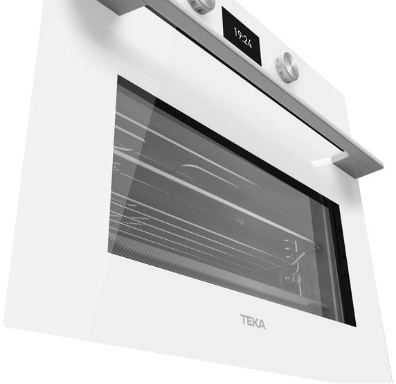 Встраиваемый электрический духовой шкаф Teka HLC 8400 WHITE (фото 5) Встраиваемый электрический духовой шкаф Teka HLC 8400 WHITE (preview 5)