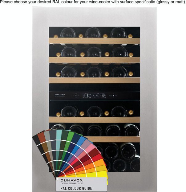 Встраиваемый винный шкаф Dunavox DVH-44.120DC.TO (preview 1)