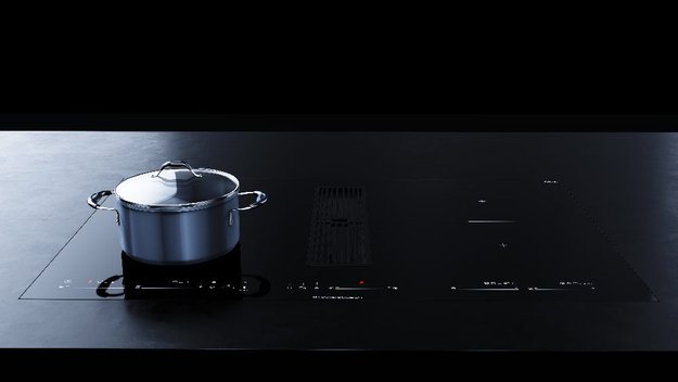 Варочная панель с вытяжкой Kuppersbusch KMI 8590.0 SR Black Velvet (фото 6) Варочная панель с вытяжкой Kuppersbusch KMI 8590.0 SR Black Velvet (preview 6)