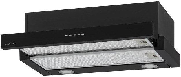 Встраиваемая вытяжка Krona KAMILLA TK 600 BLACK (1 мотор) (фото 1) Встраиваемая вытяжка Krona KAMILLA TK 600 BLACK (1 мотор) (preview 1)