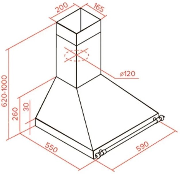 Вытяжка Teka DOS 60 BEIGE-BRASS (фото 2) Вытяжка Teka DOS 60 BEIGE-BRASS (preview 2)