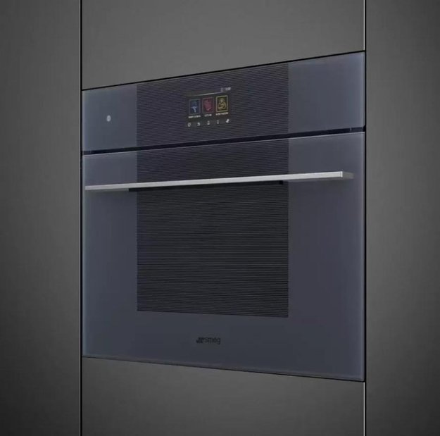 Компактный духовой шкаф с пароваркой шкаф Smeg SO4104APG (фото 3) Компактный духовой шкаф с пароваркой шкаф Smeg SO4104APG (preview 3)