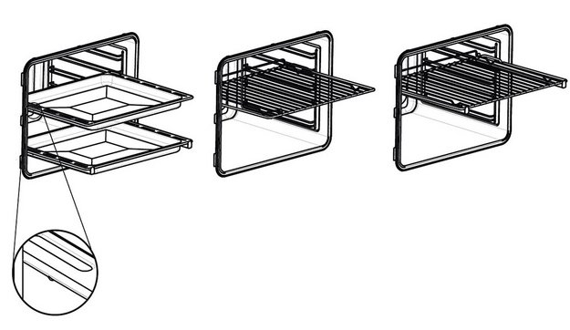Духовой шкаф Fulgor Milano FCO 6114 P TM BK (preview 3)