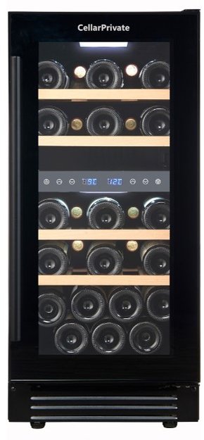 Встраиваемый под столешницу винный шкаф CellarPrivate CP027-2TB (фото 2) Встраиваемый под столешницу винный шкаф CellarPrivate CP027-2TB (preview 2)