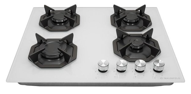 Газовая варочная панель MAUNFELD EGHG.64.2CW\G (фото 3) Газовая варочная панель MAUNFELD EGHG.64.2CW\G (preview 3)