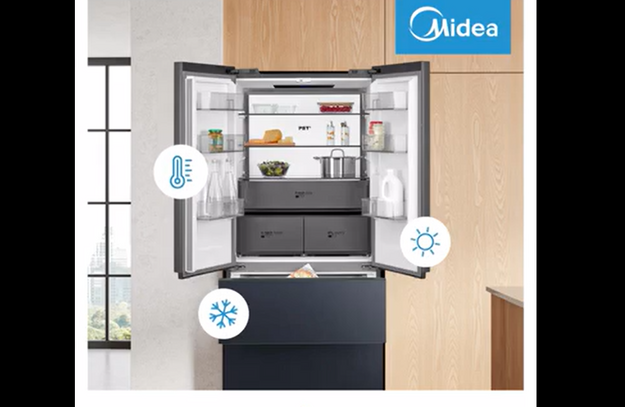 Холодильник Midea MDRF692MIE22 (video 2)