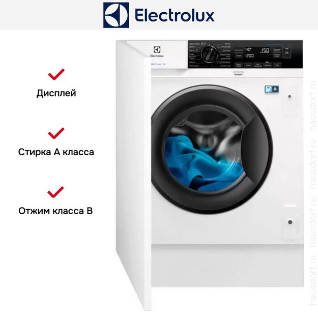 Встраиваемая стиральная машина Electrolux EW8F348SCI (preview 3)