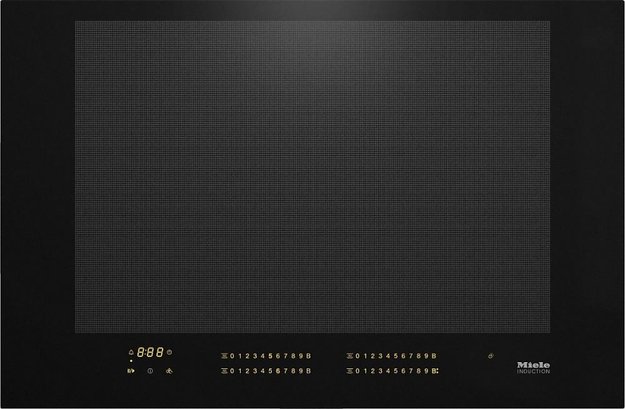 Индукционная панель конфорок с сенсорным управлением Miele KM7617 FX (фото 1) Индукционная панель конфорок с сенсорным управлением Miele KM7617 FX (preview 1)