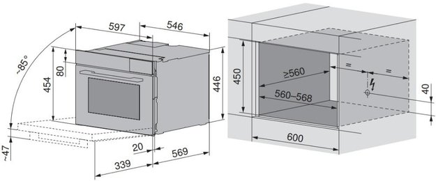 Встраиваемый паровой шкаф V-ZUG Steamer V4000 45 S4T-23026 (фото 4) Встраиваемый паровой шкаф V-ZUG Steamer V4000 45 S4T-23026 (preview 4)