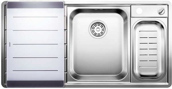 Мойка Blanco Axis 6 II S-IF Steamer Edition крыло слева нержавеющая сталь (фото 6) Мойка Blanco Axis 6 II S-IF Steamer Edition крыло слева нержавеющая сталь (preview 6)