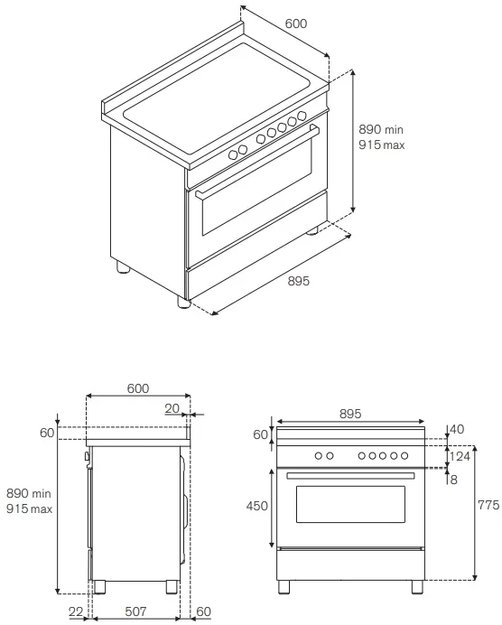 Варочный центр Bertazzoni PRO90 6 MFE S XE (preview 5)