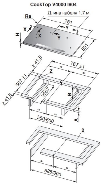 Варочная панель V-ZUG CookTop V4000 I804 CTI4T-31158 (фото 3) Варочная панель V-ZUG CookTop V4000 I804 CTI4T-31158 (preview 3)