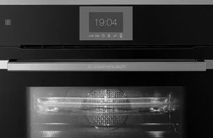 Компактный духовой шкаф с микроволнами Kuppersbusch CBM 6550.0 S3 Silver Chrome фото 2