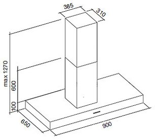 Вытяжка Фалмек Horizon isola 90 ix (800) фото 3 Вытяжка Falmec Horizon isola 90 ix (800) фото 3