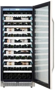 Встраиваемый винный шкаф Каванова CV102-1TL фото 3 Встраиваемый винный шкаф Cavanova CV102-1TL фото 3