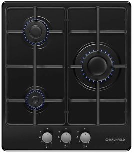 Газовая варочная панель MAUNFELD EGHE.43.3STS-EB фото 2 Газовая варочная панель MAUNFELD EGHE.43.3STS-EB фото 2