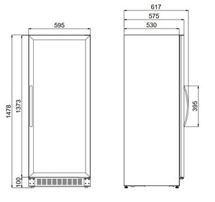 Винный шкаф Дометик C101G Classic фото 3 Винный шкаф Dometic C101G Classic фото 3