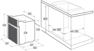 Духовой шкаф Кертинг OKB 993 CMX фото 4 Духовой шкаф Korting OKB 993 CMX фото 4