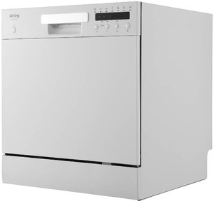 Компактная посудомоечная машина Кертинг KDFM 25358 W фото Компактная посудомоечная машина Korting KDFM 25358 W фото