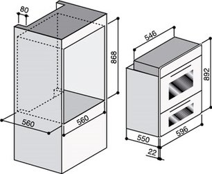 Духовой шкаф Рестарт ELF037 GR фото 3 Духовой шкаф Restart ELF037 GR фото 3