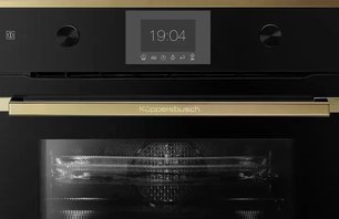 Компактный духовой шкаф с микроволнами Kuppersbusch CBM 6350.0 S4 Gold фото 2