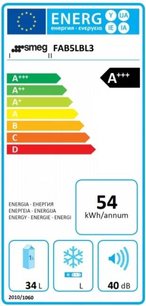 Мини-бар Смег FAB5RCR3 фото 4 Мини-бар Smeg FAB5RCR3 фото 4