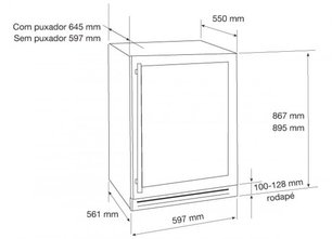 Винный шкаф Де Дитрих DWS860X фото 3 Винный шкаф De Dietrich DWS860X фото 3
