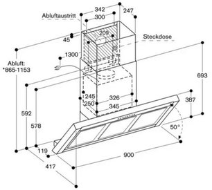 Вытяжка Гаггенау AW 250-191 фото 3 Вытяжка Gaggenau AW 250-191 фото 3