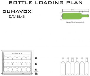 Винный шкаф Дунавокс DAV-18.46SS.TO фото 4 Винный шкаф Dunavox DAV-18.46SS.TO фото 4