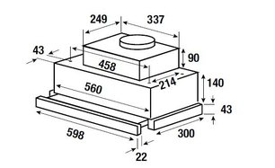 Встраиваемая вытяжка Куперсбуш DEF 6800.0 E фото 2 Встраиваемая вытяжка Kuppersbusch DEF 6800.0 E фото 2