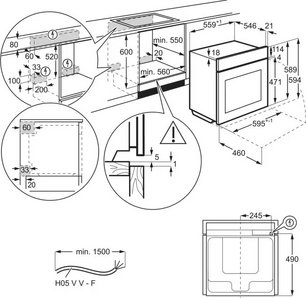 Духовой шкаф АЕГ OA5PB531AB фото 4 Духовой шкаф AEG OA5PB531AB фото 4