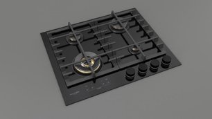 Газовая варочная панель Фулгор Милано FCLH 604 G T WK BK фото 2 Газовая варочная панель Fulgor Milano FCLH 604 G T WK BK фото 2