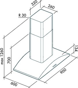 Вытяжка Фалмек Elite isola 90 ix (800) ECP фото 4 Вытяжка Falmec Elite isola 90 ix (800) ECP фото 4