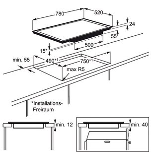Варочная панель АЕГ HK588440FS фото 2 Варочная панель AEG HK588440FS фото 2