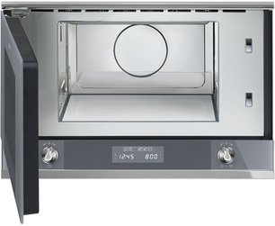 Встраиваемая микроволновая печь Smeg MP122S1 фото 2