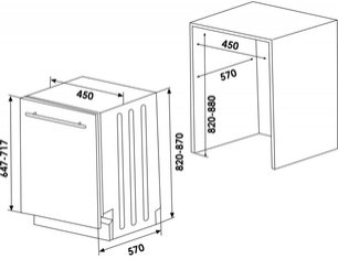 Встраиваемая посудомоечная машина Schaub Lorenz SLG VI4210 фото 2