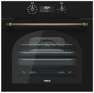 Встраиваемый электрический духовой шкаф Тека HRB 6400 ATB BRASS фото Встраиваемый электрический духовой шкаф Teka HRB 6400 ATB BRASS фото