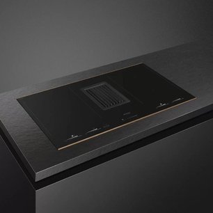 Варочная панель с вытяжкой Smeg HOBD682R фото 3