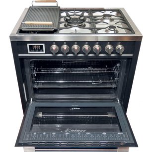 Плита комбинированная Кайзер HGE 93505 S Turbo фото 3 Плита комбинированная Kaiser HGE 93505 S Turbo фото 3