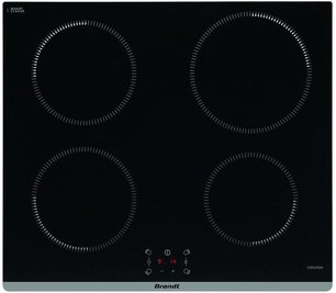 Индукционная варочная панель Брандт BPI6464B фото Индукционная варочная панель Brandt BPI6464B фото