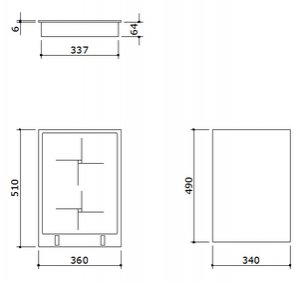 Варочная панель Баразза 1PBFID фото 4 Варочная панель Barazza 1PBFID фото 4
