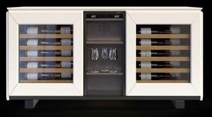 Двухтемпературный винный шкаф EuroCave D-HARMONIE D-H001 фото