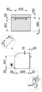 Многофункциональный духовой шкаф Смег SF700BS фото 4 Многофункциональный духовой шкаф Smeg SF700BS фото 4