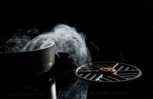 Индукционная варочная панель с вытяжкой Bertazzoni P804ICH2M30NC фото 2