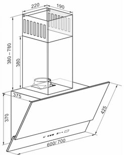 Вытяжка Кайзер AT 7410 FR Eco фото 4 Вытяжка Kaiser AT 7410 FR Eco фото 4