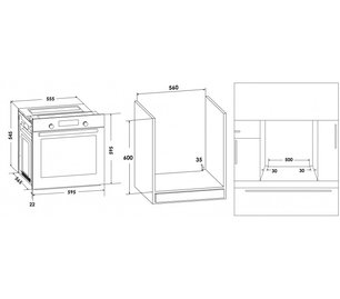Духовой шкаф Schaub Lorenz SLB ET6860 фото 3